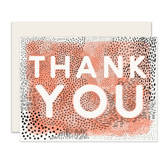 creative thank you card