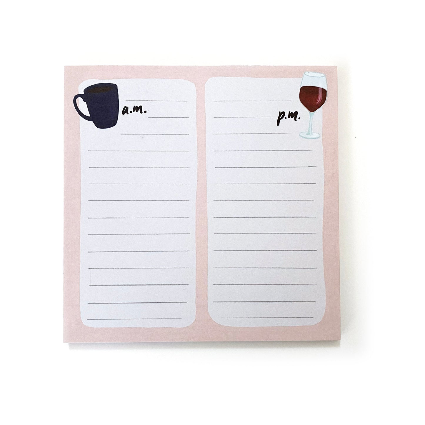 Am / Pm List | To-Do Notepad (Case Pack of 4)