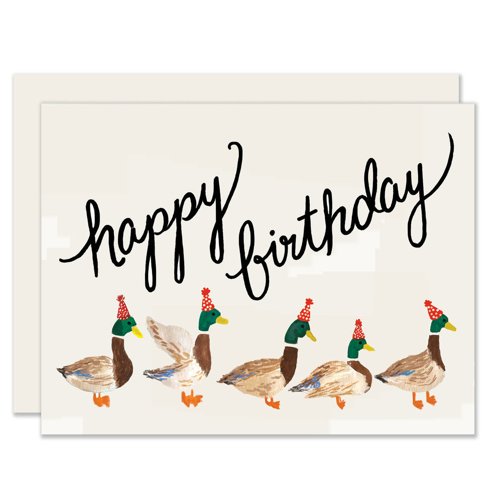 Duck Parade | Happy Birthday Card (Case Pack of 6)