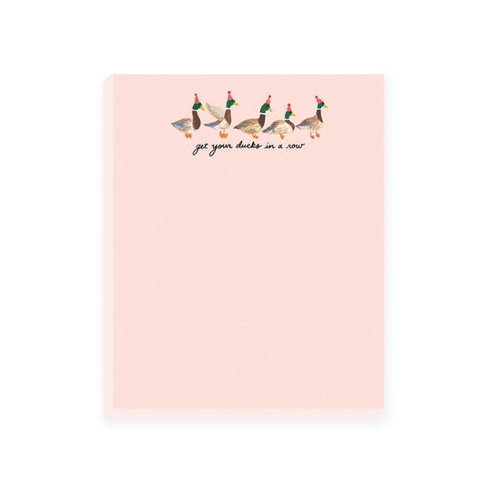 Ducks in a Row Notepad (Case Pack of 4)