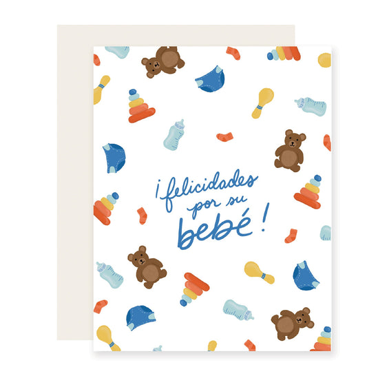 Felicidades Bebé - Spanish Card (Case Pack of 6)