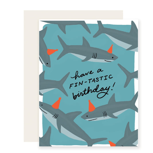 Fin-Tastic Birthday | Fantastic Birthday Card (Case Pack of 6)
