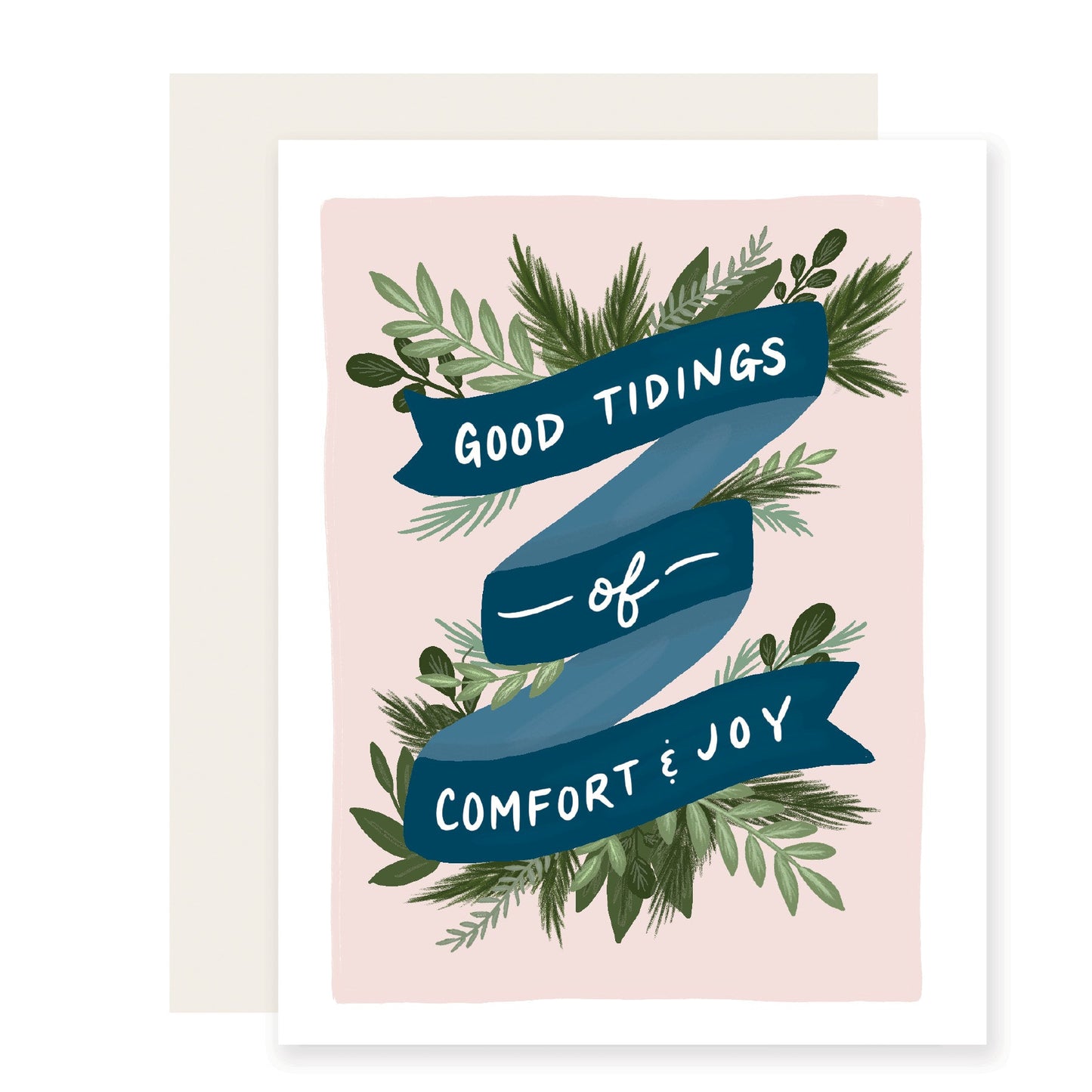 Comfort & Joy | Beautiful Holiday Card (Case Pack of 6)