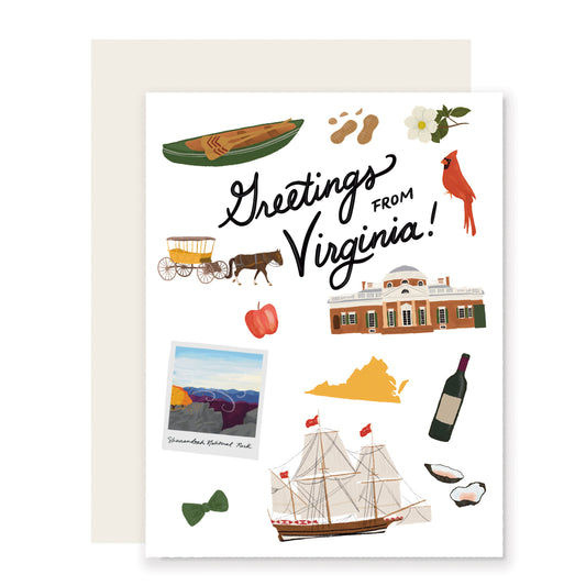 Greetings from Virginia (Case Pack of 6)
