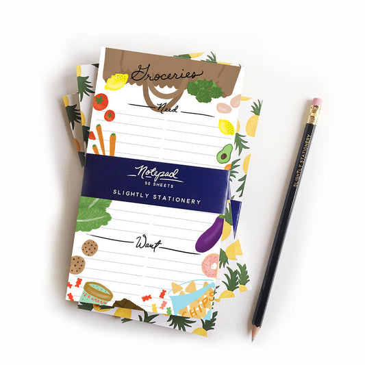 Grocery Want Need Notepad (Case Pack of 4)