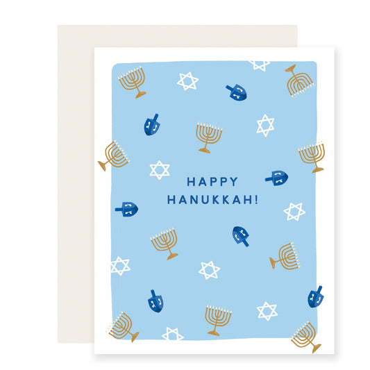 Happy Hanukkah Card (Case Pack of 6)