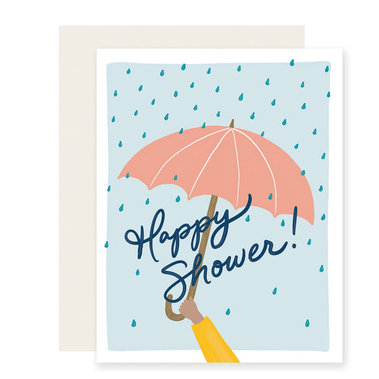Happy Shower | Cute Baby Shower Card (Case Pack of 6)
