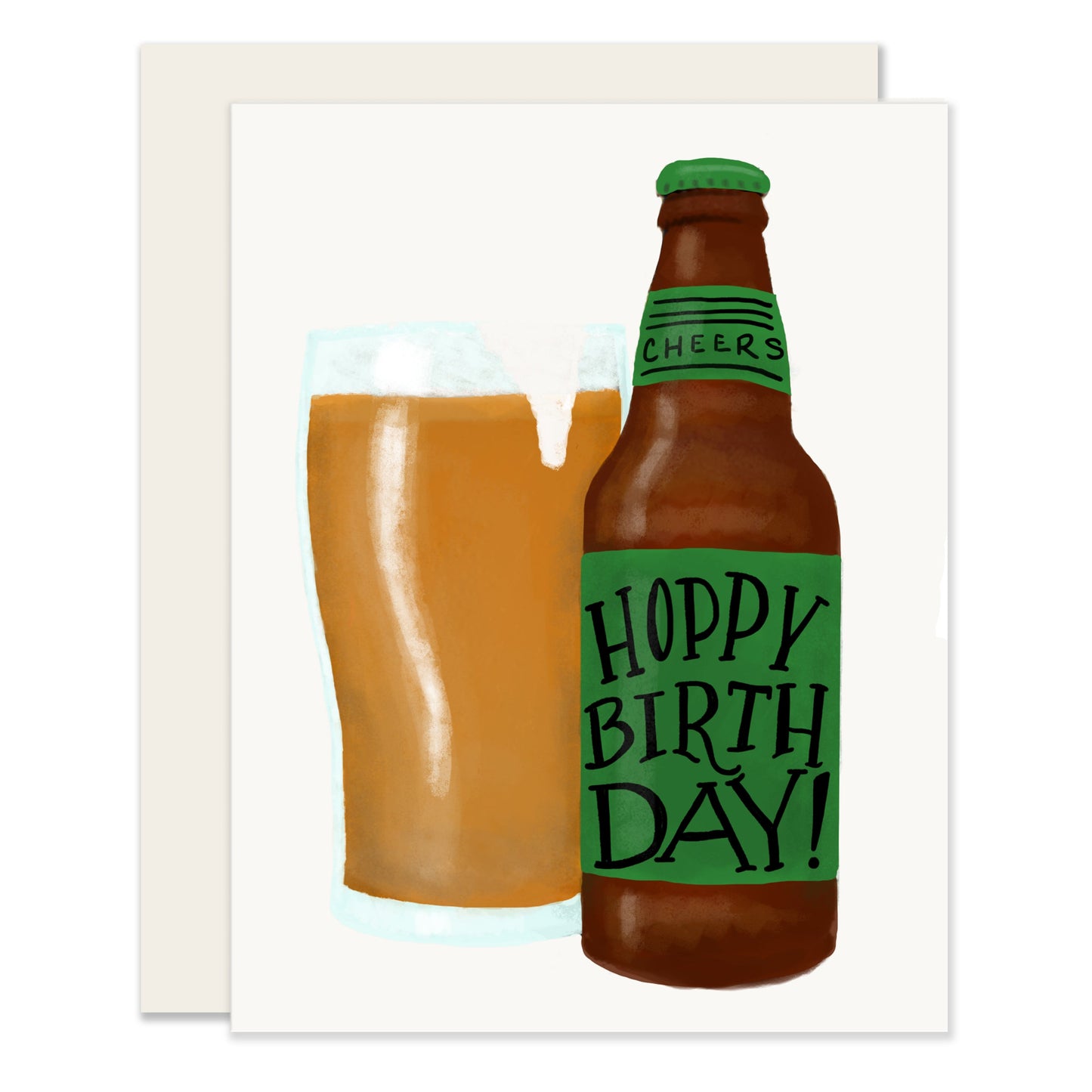 Hoppy Birthday Card | Birthday Beer Card (Case Pack of 6)