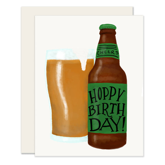 Hoppy Birthday Card | Birthday Beer Card (Case Pack of 6)