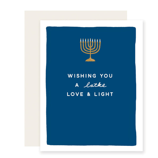 Latke Love & Light | Hanukkah Card (Case Pack of 6)