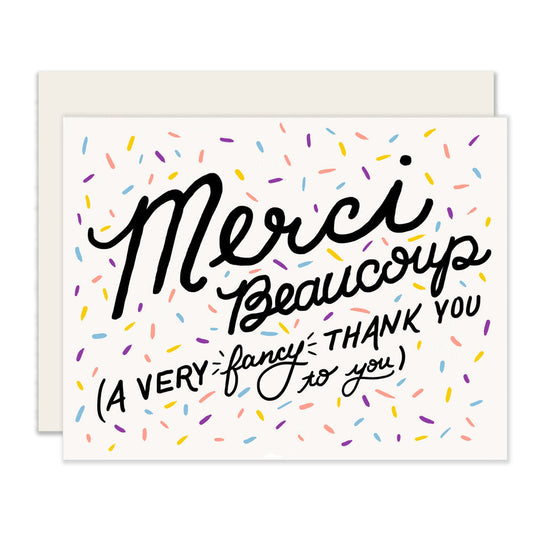 Merci - Fancy Thank You (Case Pack of 6)