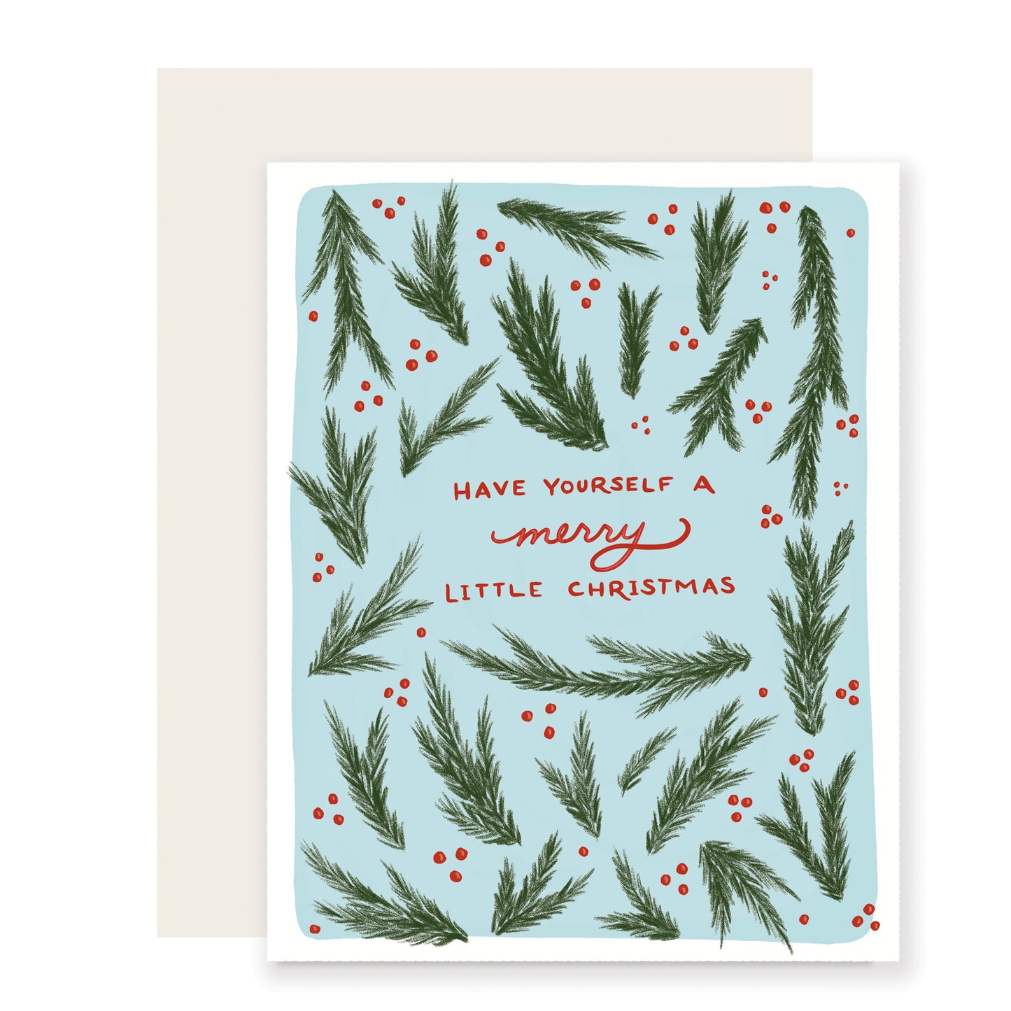 Merry Sprigs Card (Case Pack of 6)
