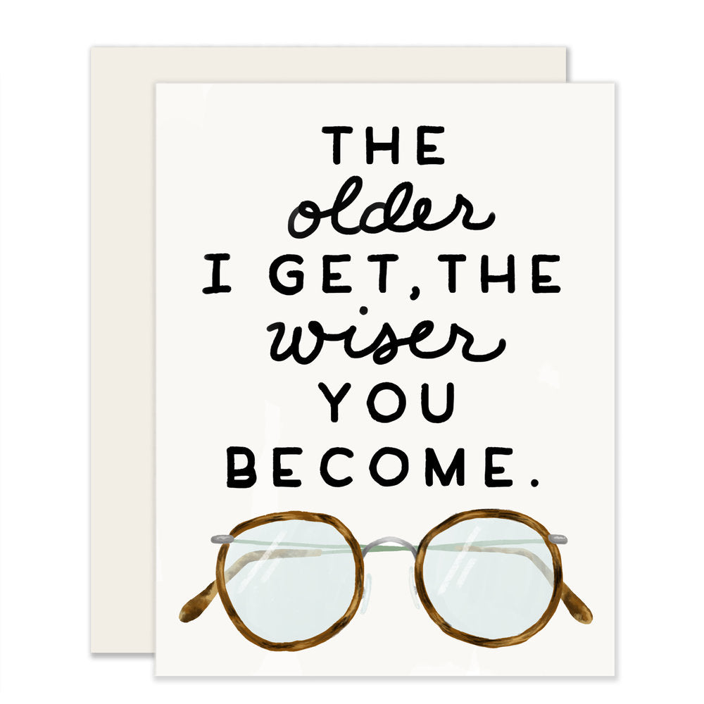 Older & Wiser | Sweet Father'S Day Card (Case Pack of 6)