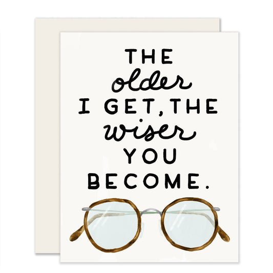 Older & Wiser | Sweet Father'S Day Card (Case Pack of 6)