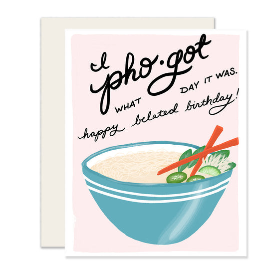 Pho-Got Belated Birthday (Case Pack of 6)