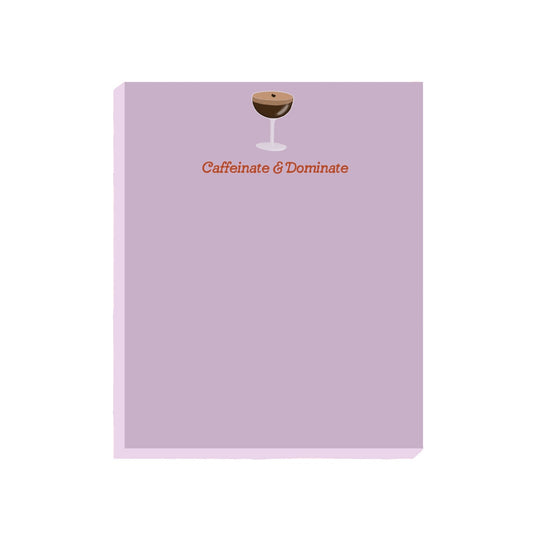 Espresso Martini Notepad (Case Pack of 4)