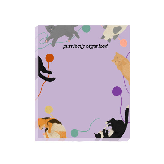 Purrfectly Organized Notepad (Case Pack of 4)
