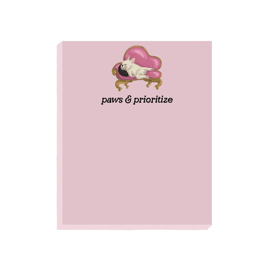 Snoozing Frenchie Notepad (Case Pack of 4)