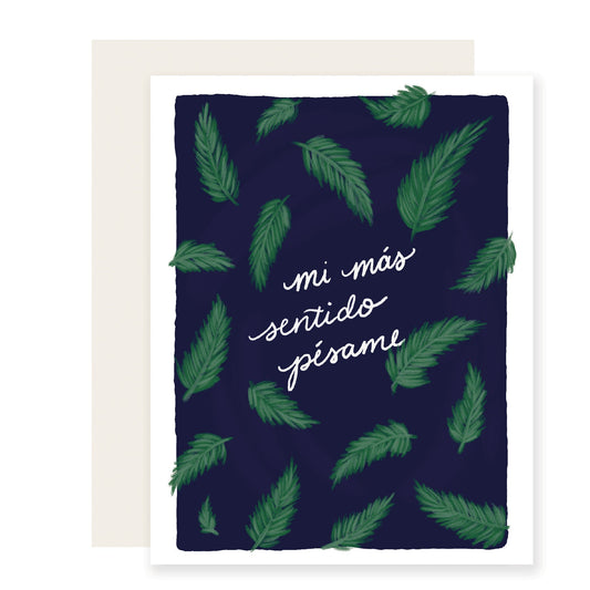 Sentido Fronds - Spanish Card (Case Pack of 6)