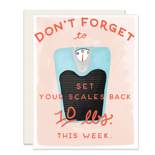 Set Scales Back (Case Pack of 6)