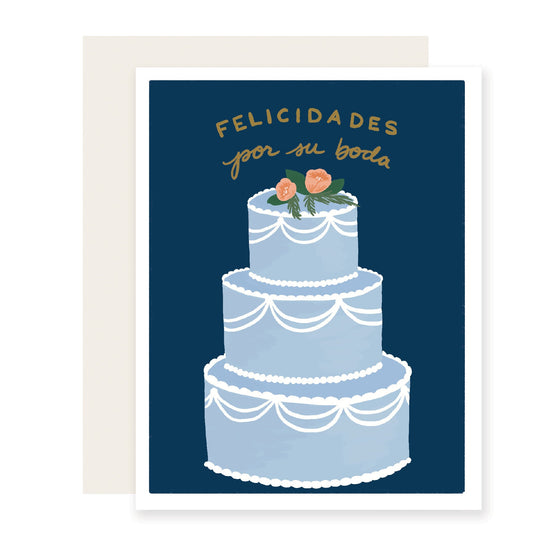 Spanish Boda Cake - Spanish Card (Case Pack of 6)