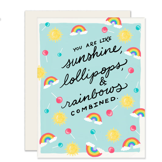 Sunshine, Lollipops & Rainbows (Case Pack of 6)