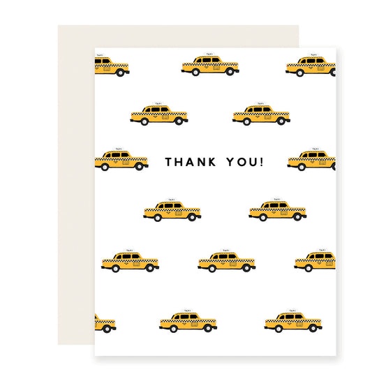 Taxi Thank You (Case Pack of 6)