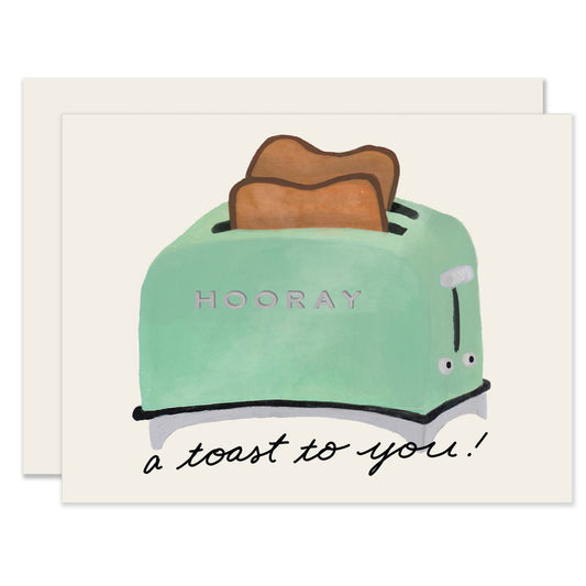 A Toast To You | Congratulations Card | Cheers To You Card (Case Pack of 6)